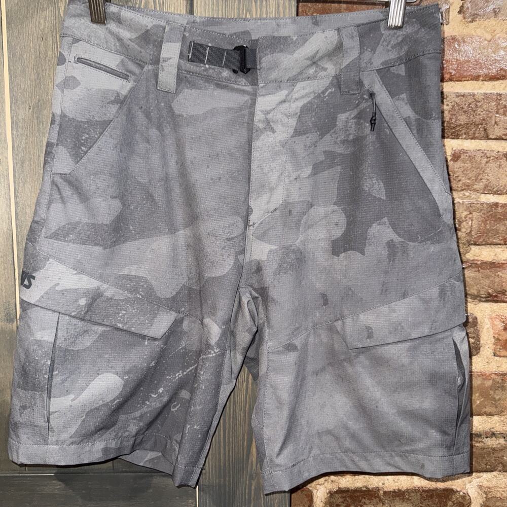 VIKTOS Men's Operatus Quick-Drying Outdoor Tactical Shorts Gray Camo 32W EUC